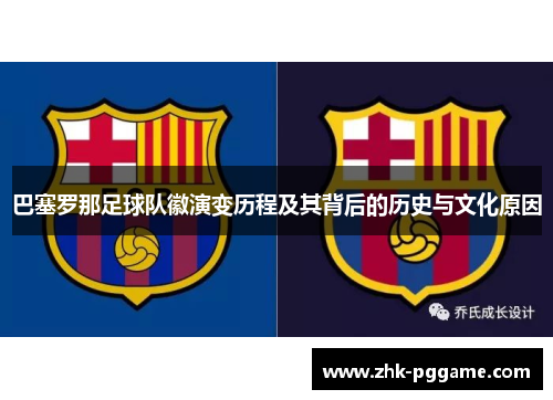 巴塞罗那足球队徽演变历程及其背后的历史与文化原因